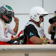 El Ferrari de Alonso se ha quedado parado en los FP2