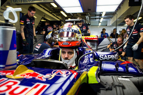 Jean Eric Vergne preparado para salir en pista