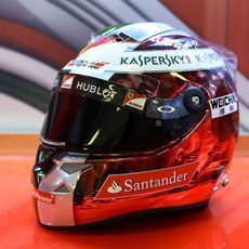 El casco de Fernando Alonso para el GP de Abu Dabi (5)