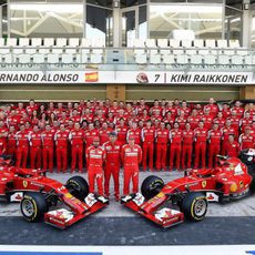 Foto de familia de Ferrari