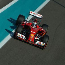 Fernando Alonso durante su último GP con Ferrari