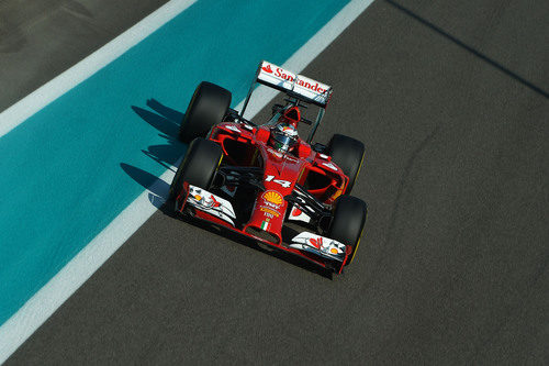 Fernando Alonso durante su último GP con Ferrari