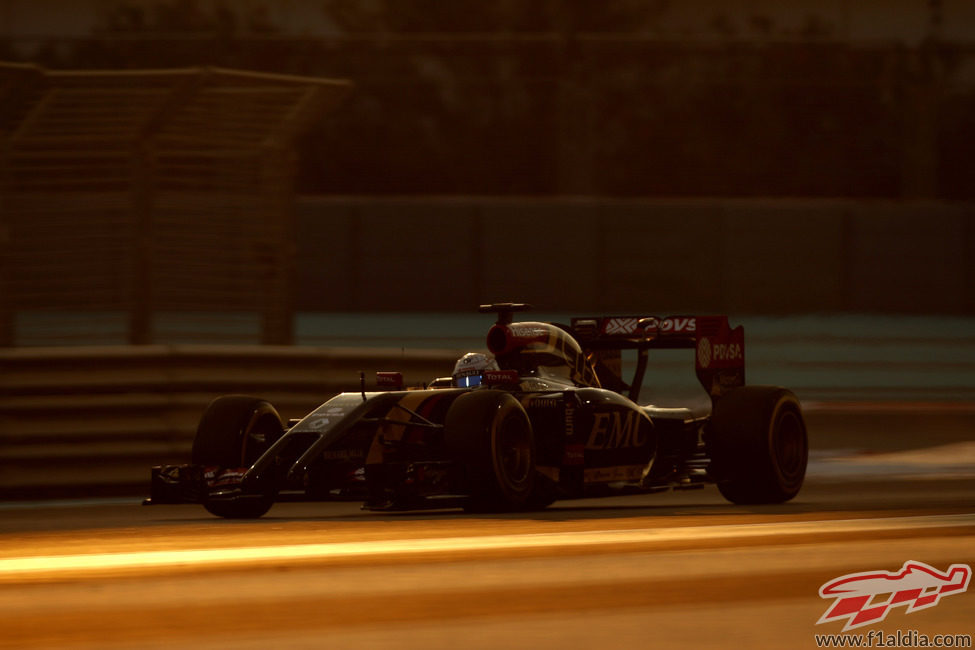 Romain Grosjean ha tenido que recuperar el tiempo perdido en la segunda sesion