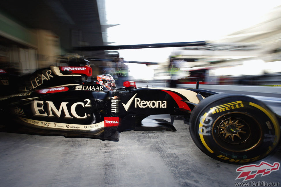 Esteban Ocon ha deutado hoy en sesión oficial