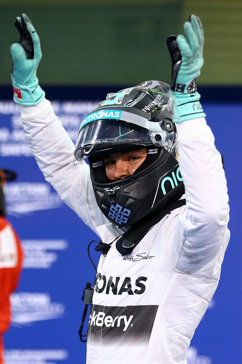 Nico Rosberg consigue última la pole position del año