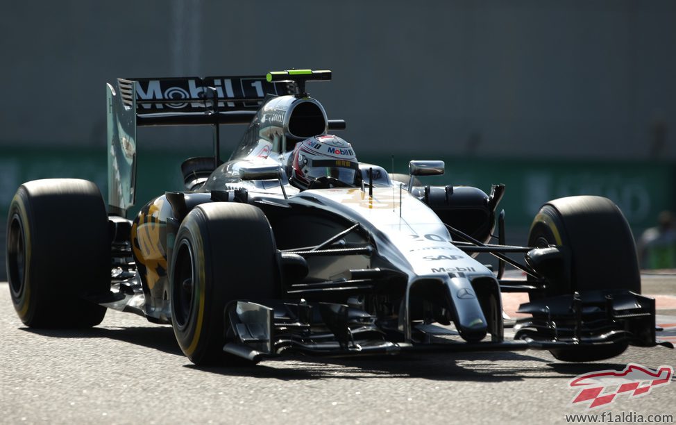 Kevin Magnussen no ha podido entrar en la Q3