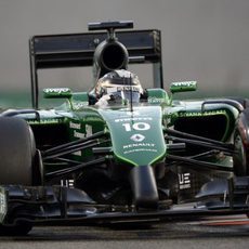 Kamui Kobayashi probando las últimas actualizaciones