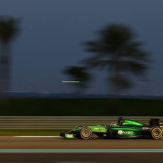 Kamui Kobayashi no pudo terminar el GP de Abu Dabi