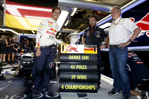 Red Bull ha agradecido a Sebastian Vettel sus servicios prestados