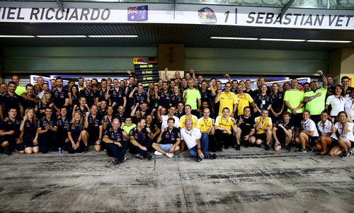 Foto de familia de Red Bull