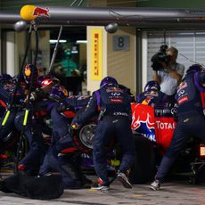 Red Bull son unos de los más rápidos en los pit stops