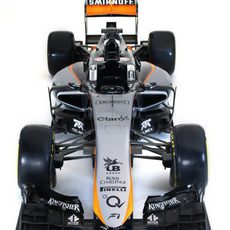 Visión superior del Force India VJM08