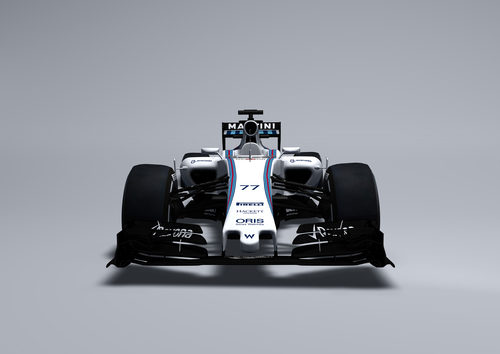 Parte frontal del Williams FW37