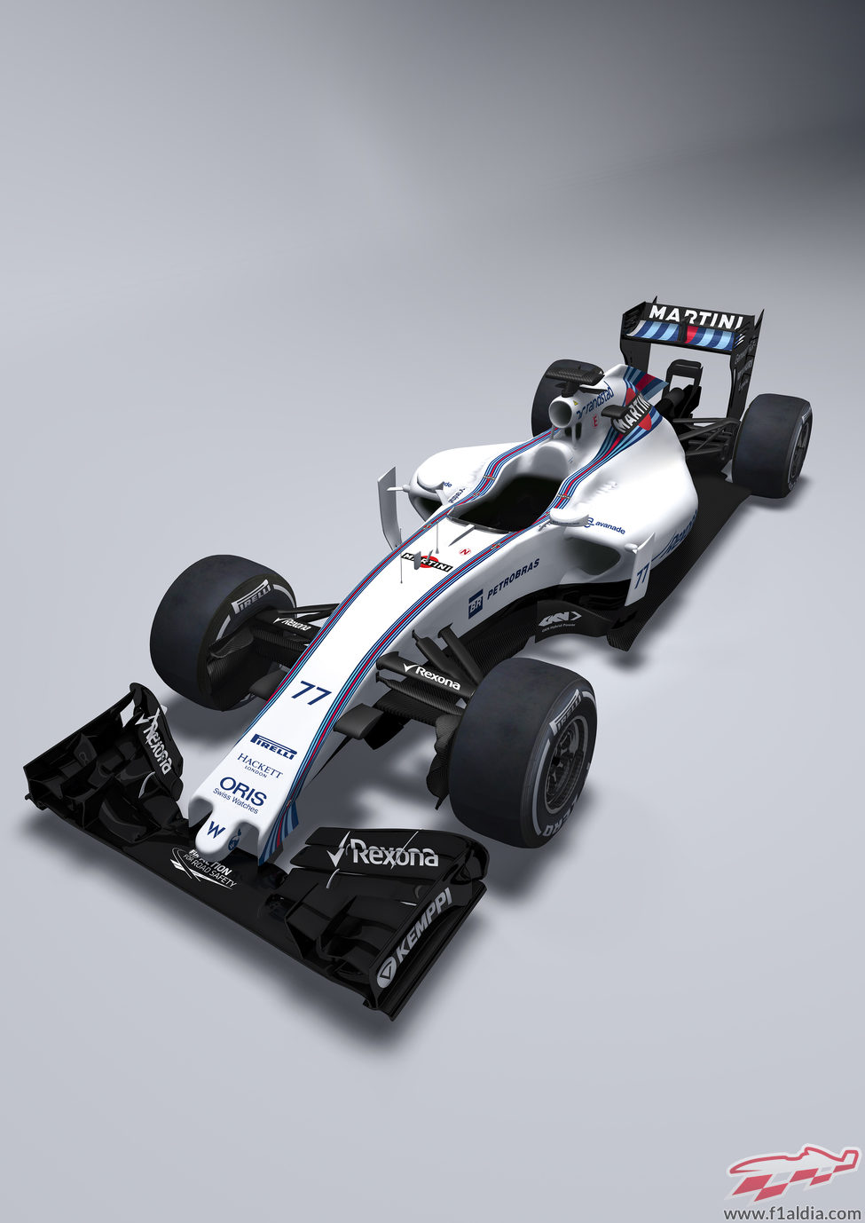 Visión completa del Williams FW37
