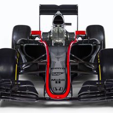 Vista frontal del MP4-30