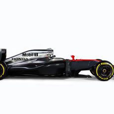 Lateral del nuevo monoplaza de McLaren