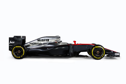 Lateral del nuevo monoplaza de McLaren