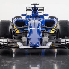 Frontal y nuevo morro del Sauber C34