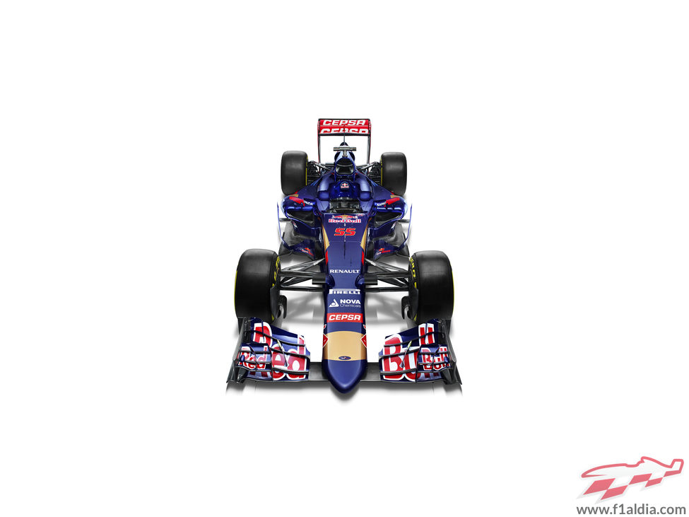 Vista frontal del STR10