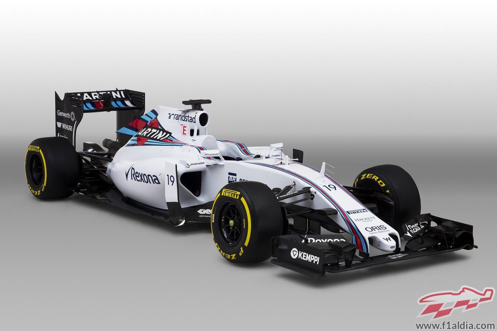 El Williams FW37, revelado