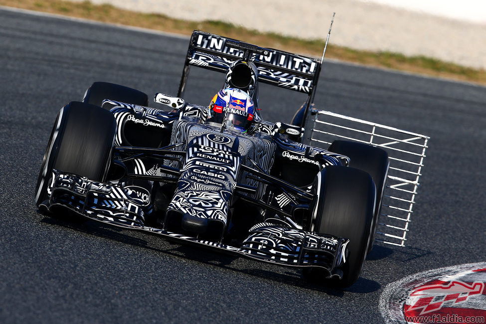Sensores en el RB11 de Daniel Ricciardo