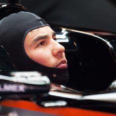 Sergio Pérez se ha subido al Force India por la tarde