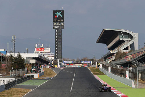 Force India se ha estrenado esta pretemporada en Barcelona