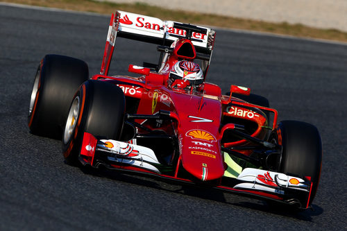 Kimi Räikkönen marcó el segundo mejor tiempo de la jornada