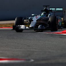 Nico Rosberg acumulando kilometraje