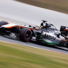 Pascal Wehrlein rueda con el compuesto superblando