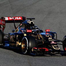 Romain Grosjean encabeza la tabla de tiempos