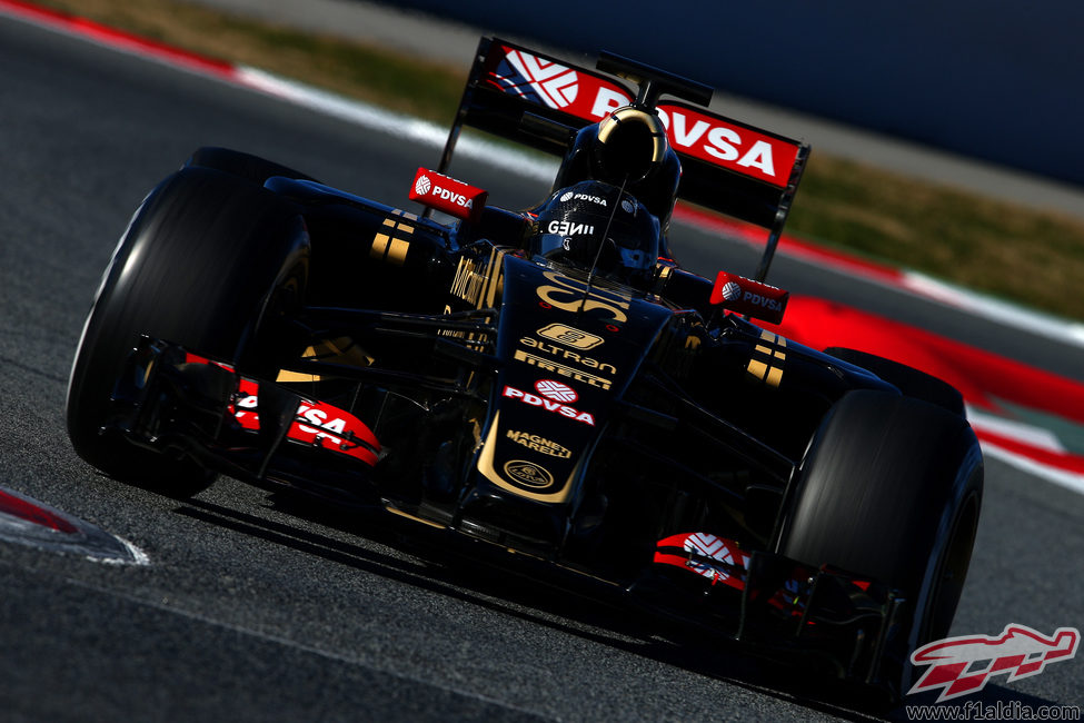 Romain Grosjean se prepara en plena pretemporada