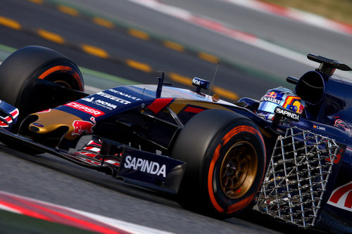 Toro Rosso ha arrancado con muchos problemas los últimos test