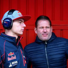 Los Verstappen no se han perdido nada del trabajo en pista