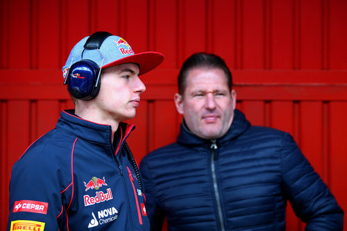 Los Verstappen no se han perdido nada del trabajo en pista