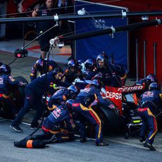 Trabajo en equipo en Toro Rosso