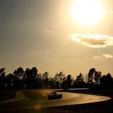 Poca luz en el trazado de Montmeló