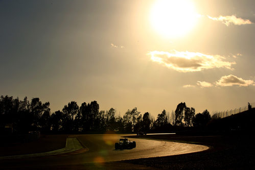 Poca luz en el trazado de Montmeló