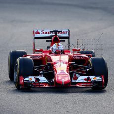 Sebastian Vettel sigue acumulando datos con su Ferrari