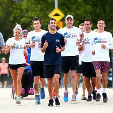 Carrera con Daniel Ricciardo