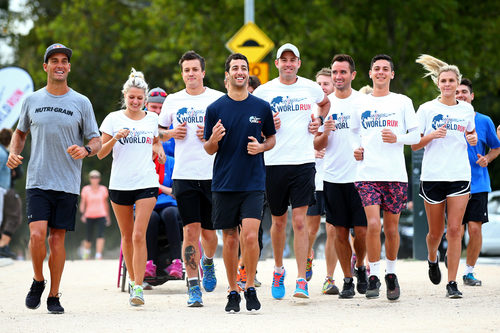 Carrera con Daniel Ricciardo