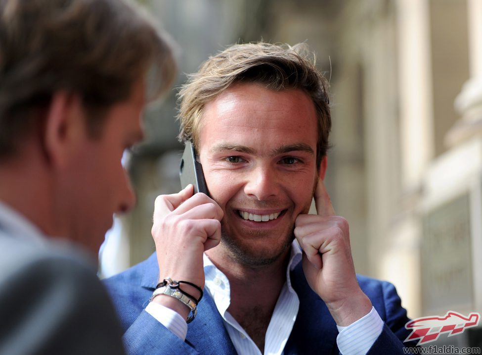 Giedo van der Garde, feliz por el resultado de su juicio