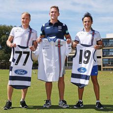 Camisetas de los Geelong Cats para los chicos de Williams