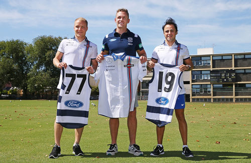 Camisetas de los Geelong Cats para los chicos de Williams