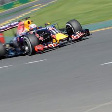 Daniel Ricciardo rueda en casa delante de sus aficionados
