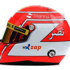 Casco de Felipe Nasr