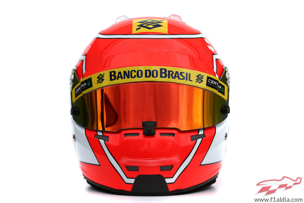 Casco de Felipe Nasr