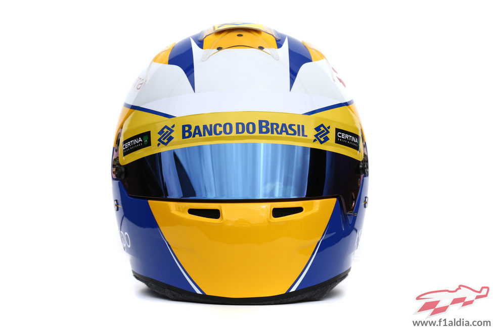 Casco de Marcus Ericsson