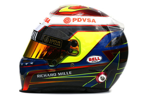 Casco de Pastor Maldonado