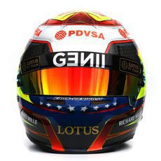 Casco de Pastor Maldonado